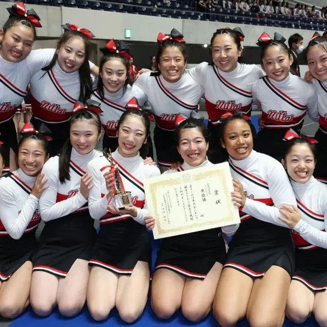 【チア・ジャパンカップ】日体大Aが2.5点差で惜しくもDiv2準優勝! Div1は最終日の決勝で大逆転の2連覇目指す