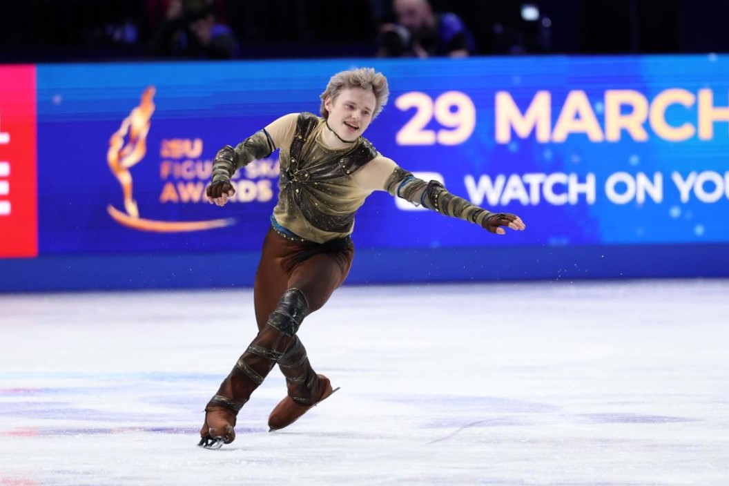 男子SPで演技を披露するマリニン（撮影・PNP）